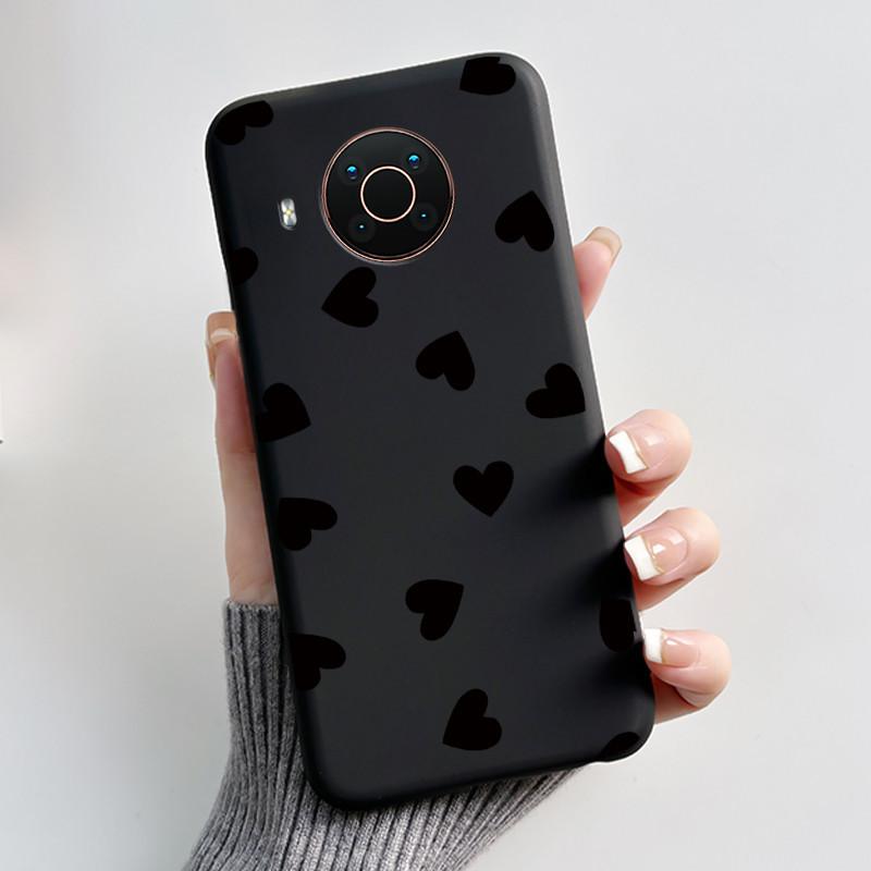 Вирусный черный чехол для Nokia X20/Nokia X10 Модный узор 'Драконьи Родственники' Гелевый чехол для Nokia X100 Ударопрочный мягкий чехол