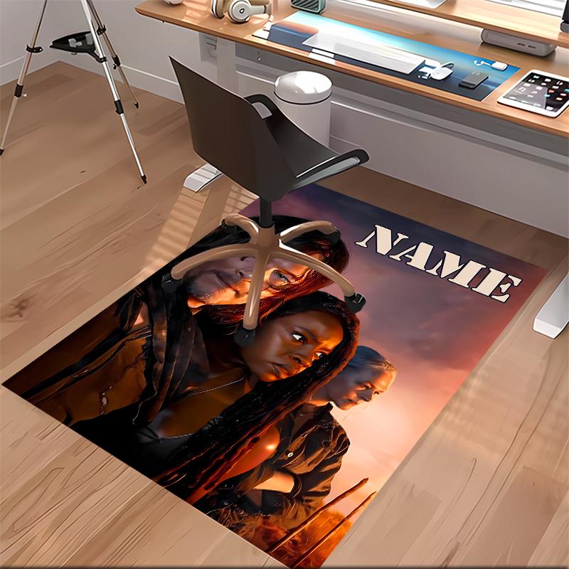 Custom personalization The Walking Dead Print Area Rug - Soft, Washable Non-Slip Indoor Mat,Living Room,Home&Office Decorative Rug