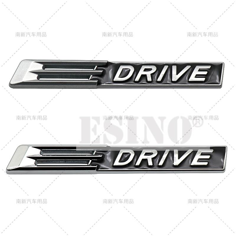 Car Styling 3D Metal Rear Trunk Emblem S Drive X Drive E Drive Badge  Adhesive Emblem for BMW X1 X2 X3 X5 X6 X7 i3 i4 i7 iX iX3