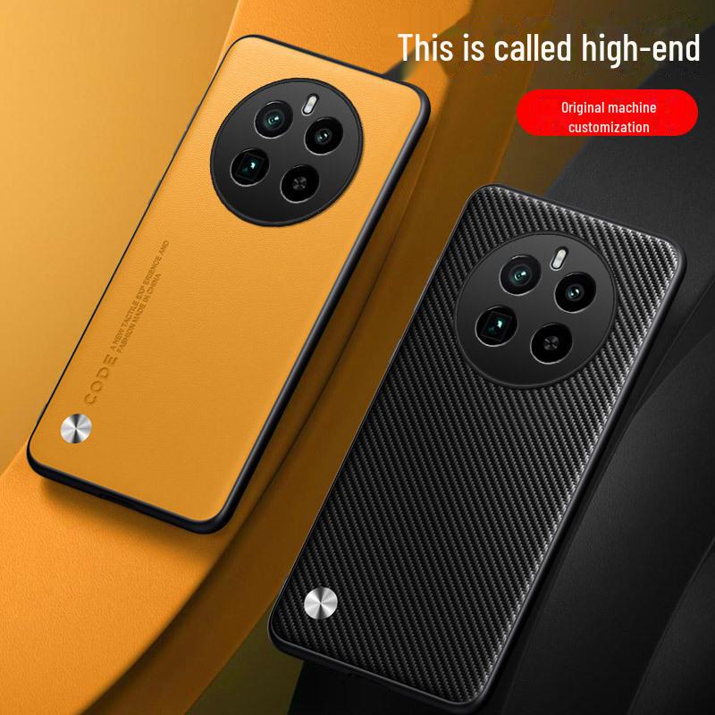 Realme GT5 Pro Case: Leather Protective Cover for GT Neo5se - Plain Design, Kevlar Material, Fits Realme GT5/3.