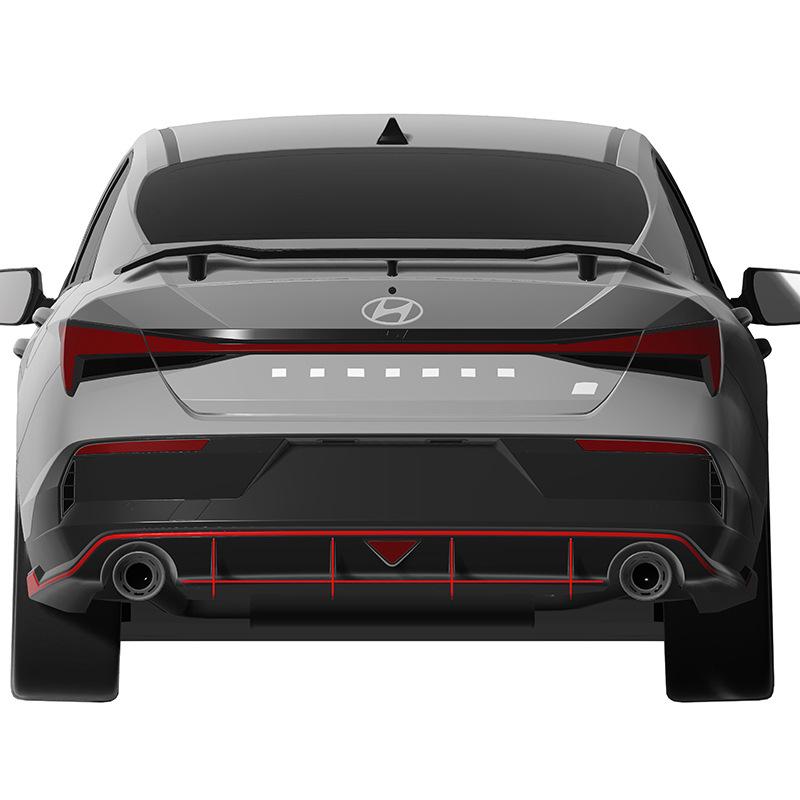 2024-2025 Hyundai Elantra N Rear Spoiler - Exterior Car Accessory