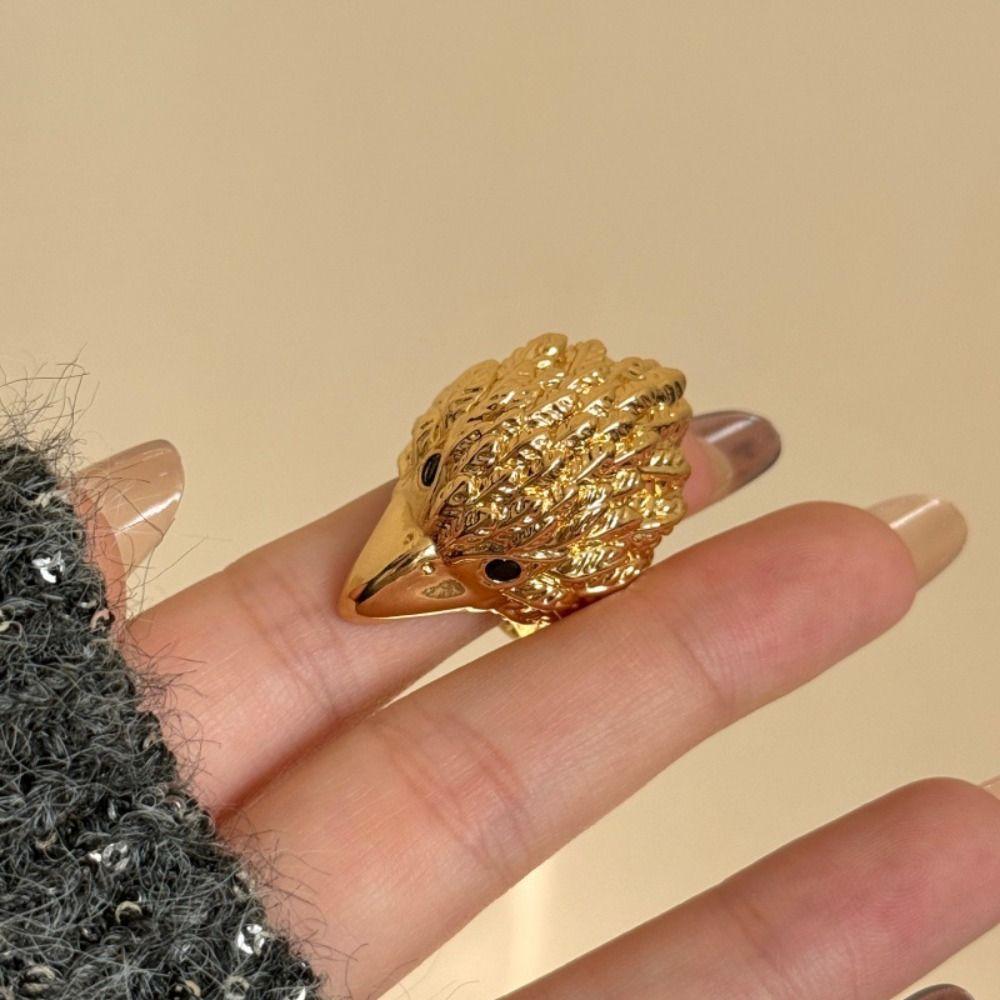 Geometric Eagle Shape Ring Cool Chunky Ring Creative Exaggerated Ring  Gift
