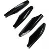 4Pcs Car Roof Rack Rail End Cover Cap Black For Toyota Prado 2010 2011 2012-2018