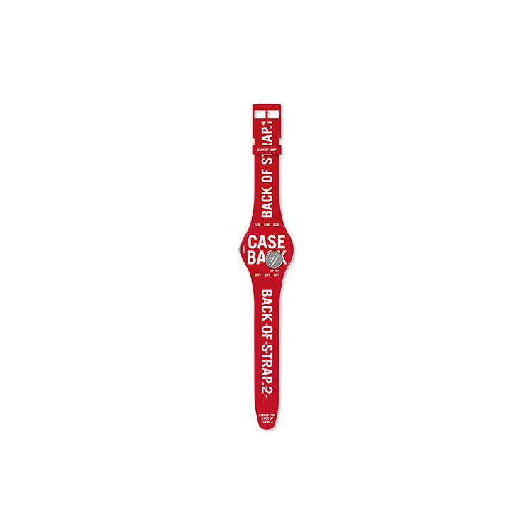 Swatch Женские Красные Часы SUOR115 SUOR115