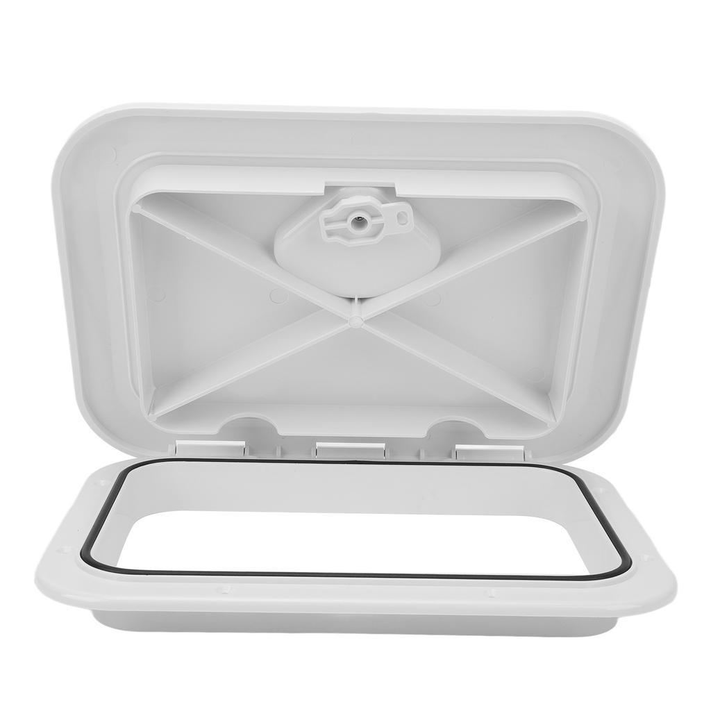 Люк для палубы морского катера, черный, прямоугольный, ABS 10?58 Х14?Крышки люков для палубы лодки 34 дюйма для морских судов