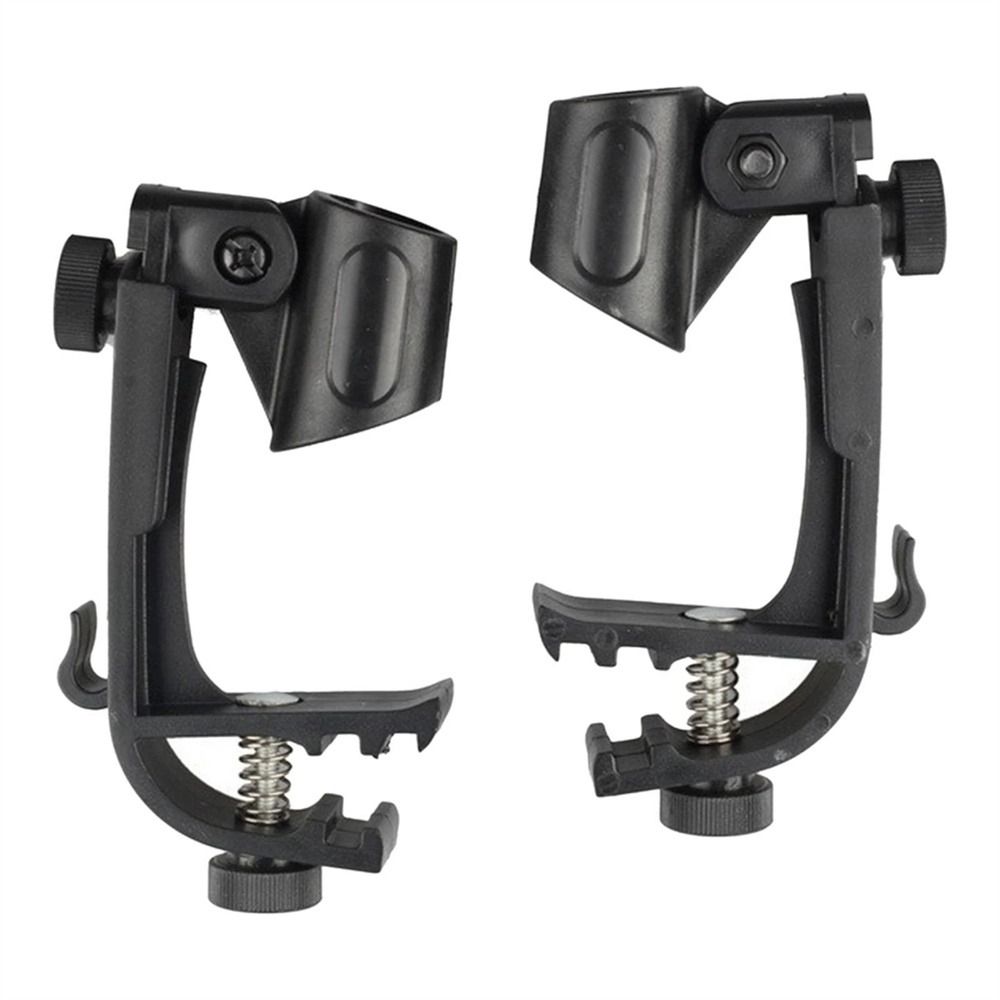 Accessories Mic Clamp Stand Clip Holder Drum Microphone Clip Drum Mic Stand Drum Microphone Holder