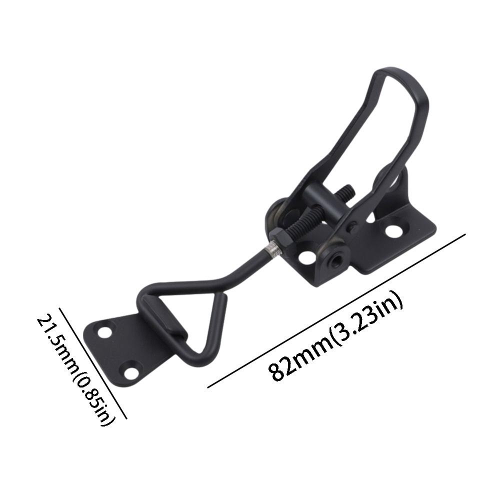 Adjustable Cabinet Box Metal Toggle Clamp Catch Adjustable Handle Lock Pull Clamp Toggle Clamp Hand Tool