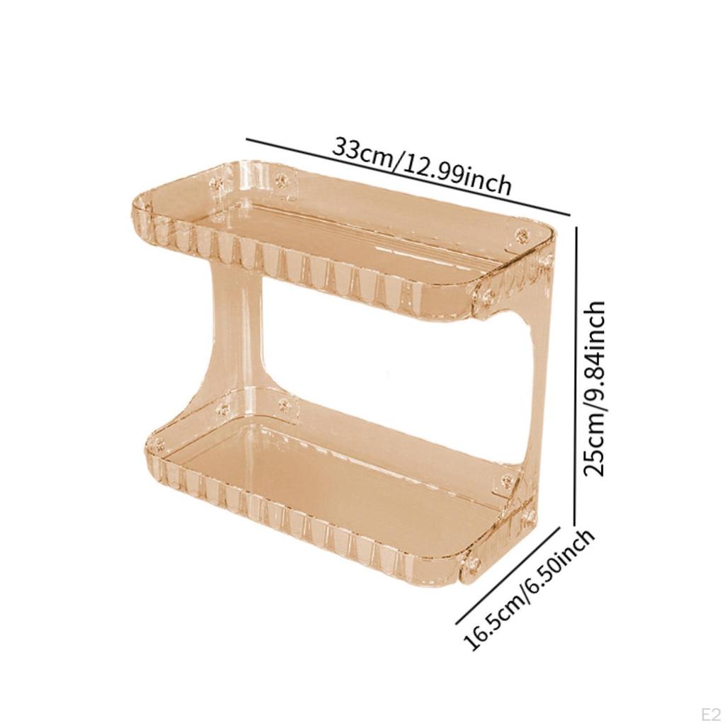 Органайзер для косметики Стойка Подставки для макияжа Многофункциональный Дисплей Чашки и кружки Слив для гостиной