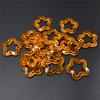 Home Party Supplies Fashion Acrylic DIY Jewelry Accessories 30mm Star Loose Beads for Bracelet Earring Making Material Transparent Charms Creative