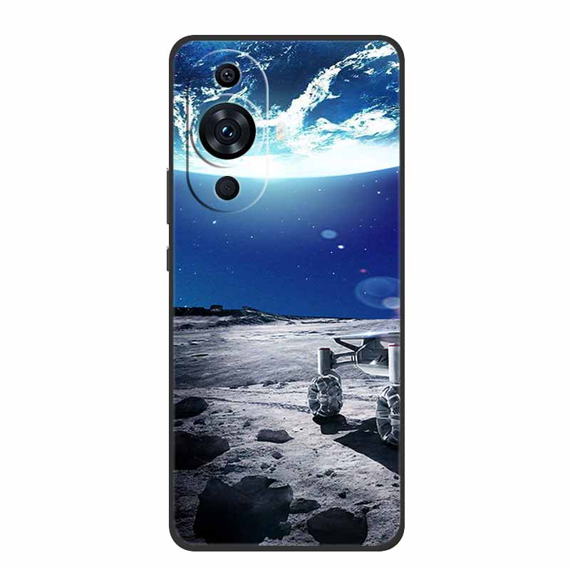 Чехол для телефона Huawei Nova 12s Задняя крышка Ударопрочный Черный Силикон Мягкий Funda для Huawei Nova 12s Чехол Nova12s 6.7" Coque
