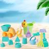 Beach Shoveling Tools Shovel Sand Toy Smooth Soft Rubber Multiple Collocation Educational Sandbeach Game