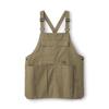 MUJI Уличный фартук из материала Free хаки 84294624 огнестойкий - размер, бежевый,