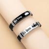 2Pcs/Set Crown Her King His Queen Trendy Sport Silicone Couple Bracelet Bangle Lover Bracelets Gift