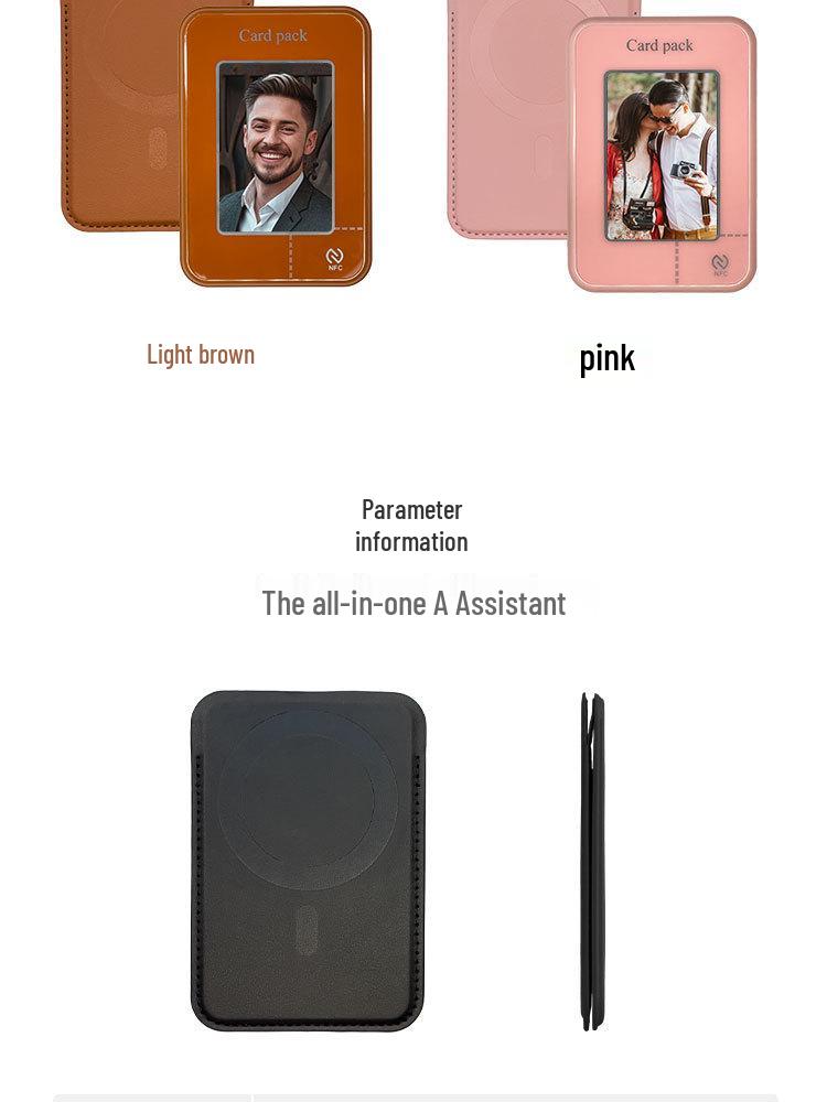 Магнитный четырехцветный E-Ink экран, держатель и подставка для iPhone/Android