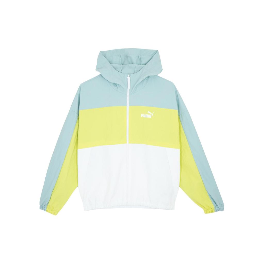 Puma Женская ветровка оверсайз с капюшоном Tropical-Lake-Blue 682269-22