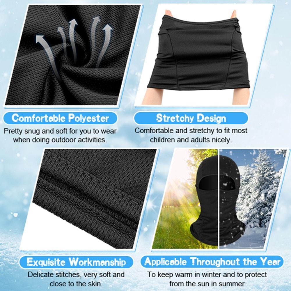 Hats Face Hood Bicycle Hat Sun Protection Full Face Cap Cooling Neck Cycling Balaclava Face Cover