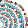 1String Multisize Natural Stone Beads Charm Heart Shaped Spacer Turquoise Beads For DIY Bracelet Necklace Jewelry Accessories