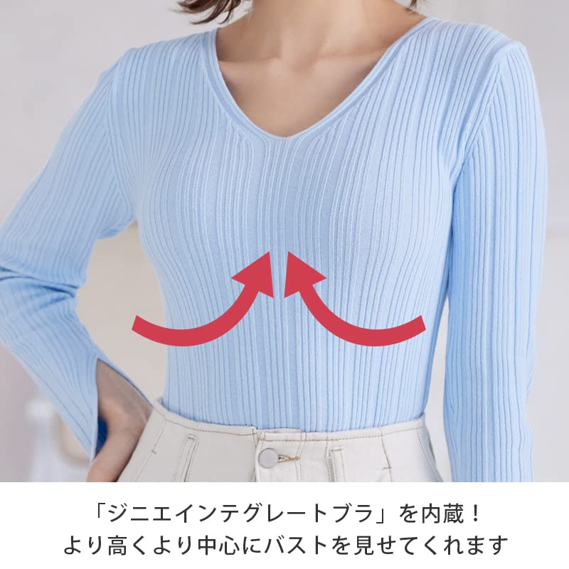 Японский Genie Glamour Shape Smart Fit цельный формирующий наряд для женщин Cami Shaper Майка Бюстгальтер Размер 5L Серо-бежевый [Оригинальный продукт]