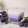 Lavender Scented Candle, Rainbow 32 Hour Burn