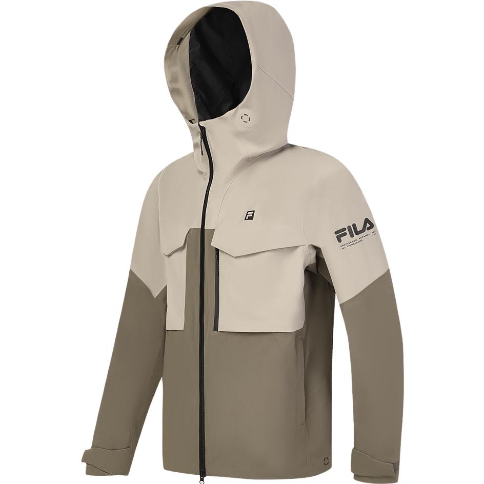 Новый пуховик FILA Мужской Лунный метеоритный серый A11M347906F-GY