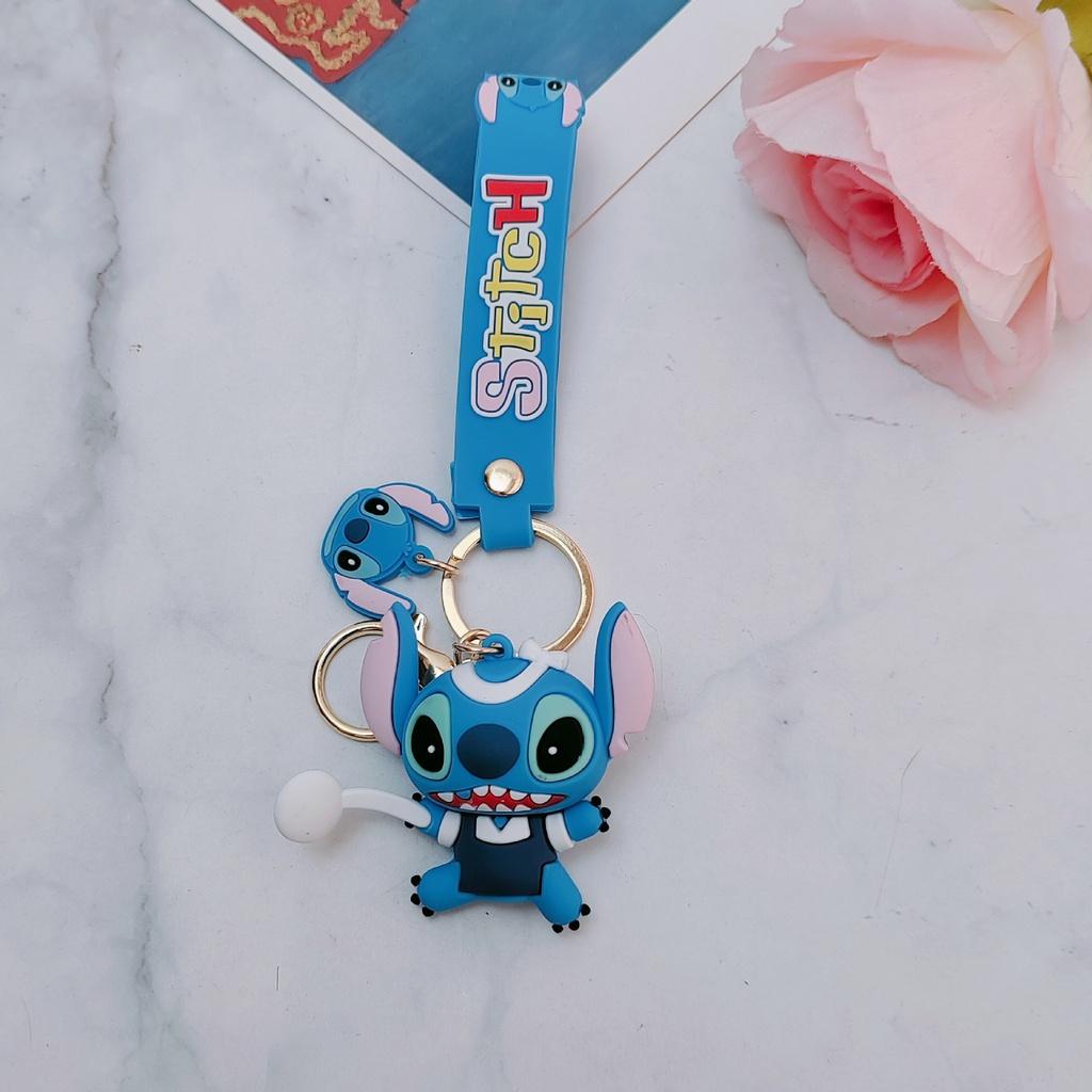 Милая фигурка Лило Стич Купидон Игрушка Брелок Идеальный Рождественский Подарок
