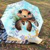 1PC turtle ocean Umbrella-8-Rib Reinforced Portable Folding Travel Suitable for All Seasons Outdoor Daily Use  -J0350