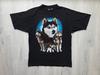 Vintage Husky Dog tee ,Large Size , Vintage Husky Puppy Dog Animal Shirt ,Husky Dog Lover Animal Print Large,Husky Dog Family tee