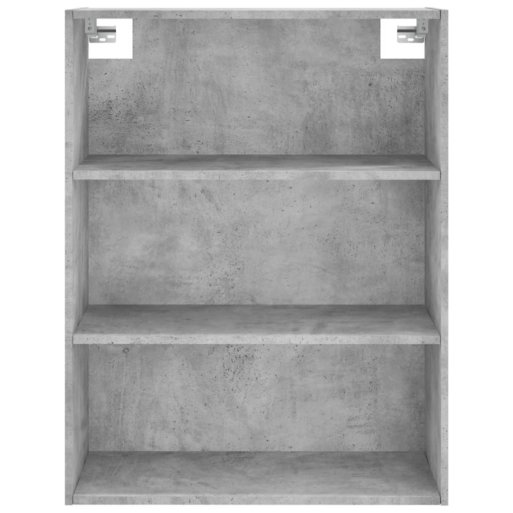 Highboard Concrete Grey 69.5 x 34 x 180 cm Particleboard