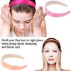 Simple Solid Color Satin Headbands for Women Wide Non-slip Headband Gilrs Colorful Comfortable DIY Hairband Hair Accessories