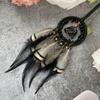 Crystal Stone Dreamcatcher Car Pendant Retro Car Hanging Ornament  Car Interior Decoration