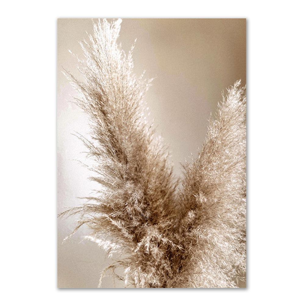 Reed Landscape Dandelion Elk Canvas Poster Nordic Style Wall Art Print Canvas Painting for Living Room Bedroom Pictures Decor