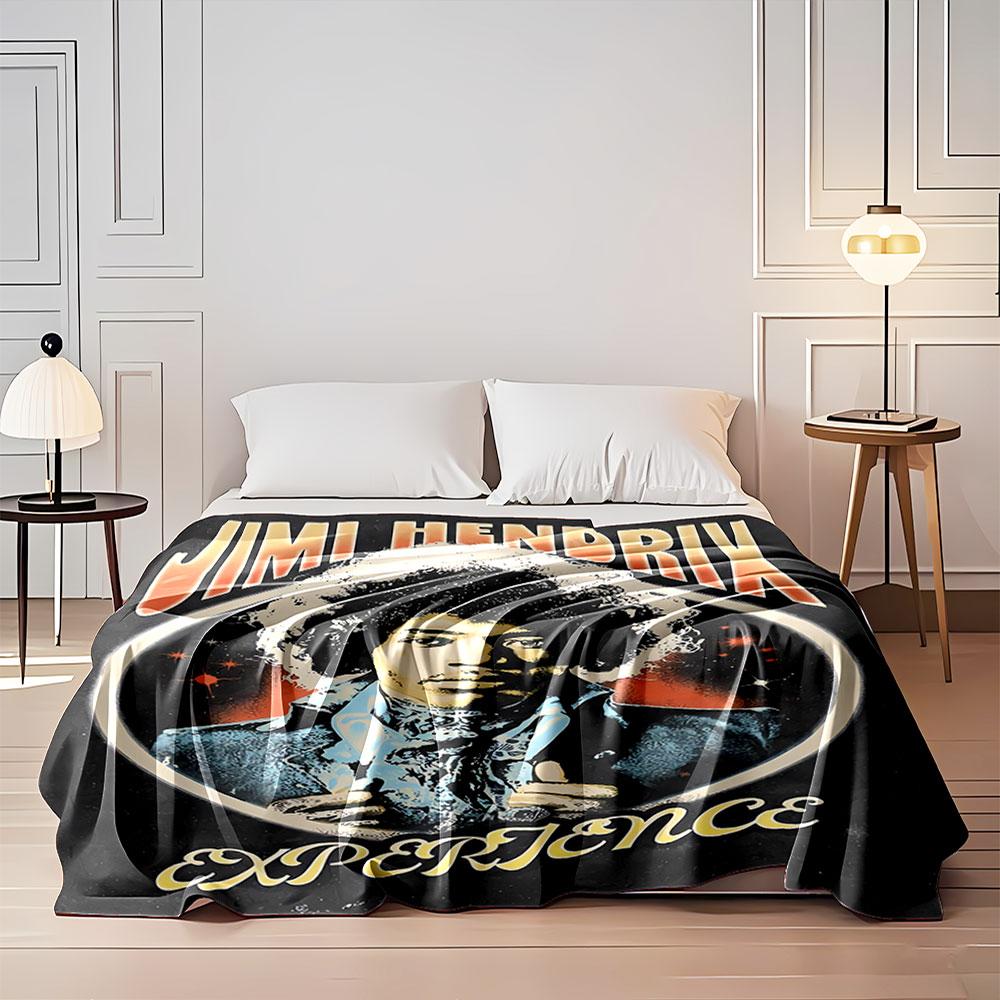 Jimi Hendrix Experience Blanket for all seasons blanket lunch break throw gift