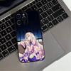 S-Сонный Демон C-Замок Чехол для Телефона Для iPhone 17,16,15,14,13,12,11 Plus,Pro Max,XS,Мягкий Силикон Черный Чехол