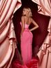 Rose Beauty A Solid Leather Look Бюстье Корсет Топ Crop
