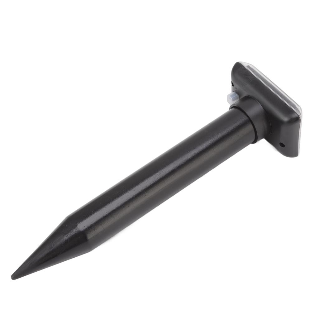 Ultrasound Snake Repeller Mini Solar Powered 360 Degree Buzzer Waterproof Mole Repeller for Outdoor