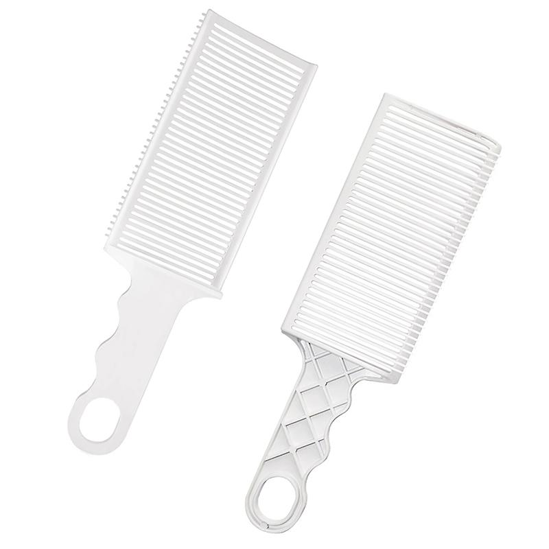 Парикмахерская машинка для стрижки волос Fade Combs Профессиональная мужская плоская верхняя часть расчески для стрижки волос