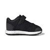 adidas Pureboost Go Series El I Удобные Легкие Нескользящие Низкие Кроссовки для Ходьбы Детская Обувь Черно-Белая F34017