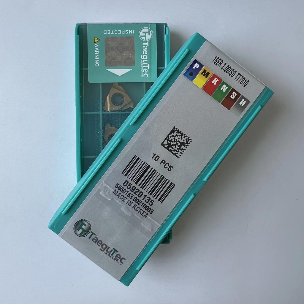 16ER2.00ISO TT7010 / Carbide Blade 10 Pcs