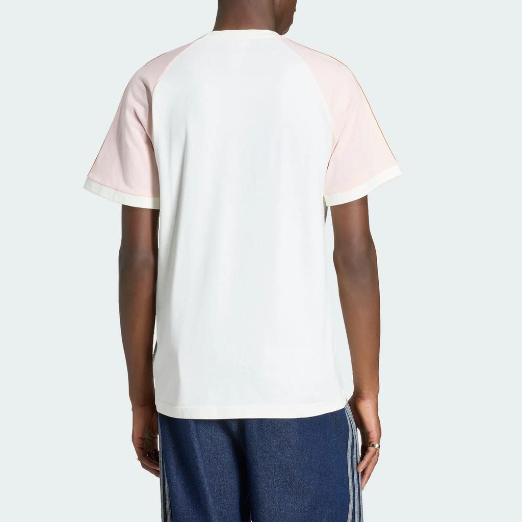 adidas Мужская футболка свитшот Originals Washed Cali Color Block с круглым вырезом Топы KX1259