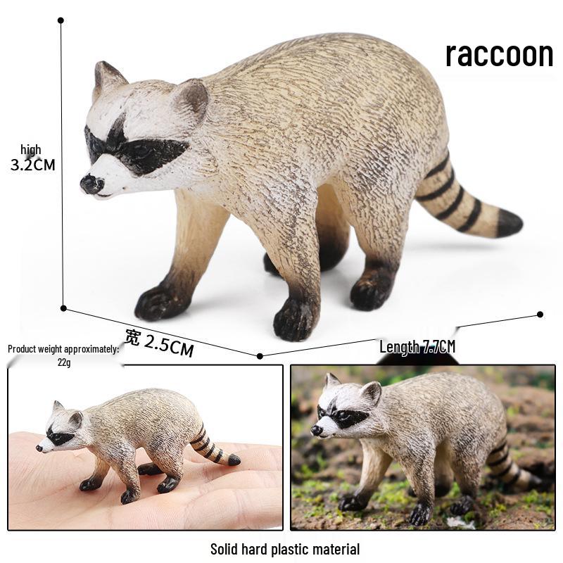 Realistic African Wildlife Lion Toy Set: Male, Female, and Mountain Lion for Children's Cognitive Learning