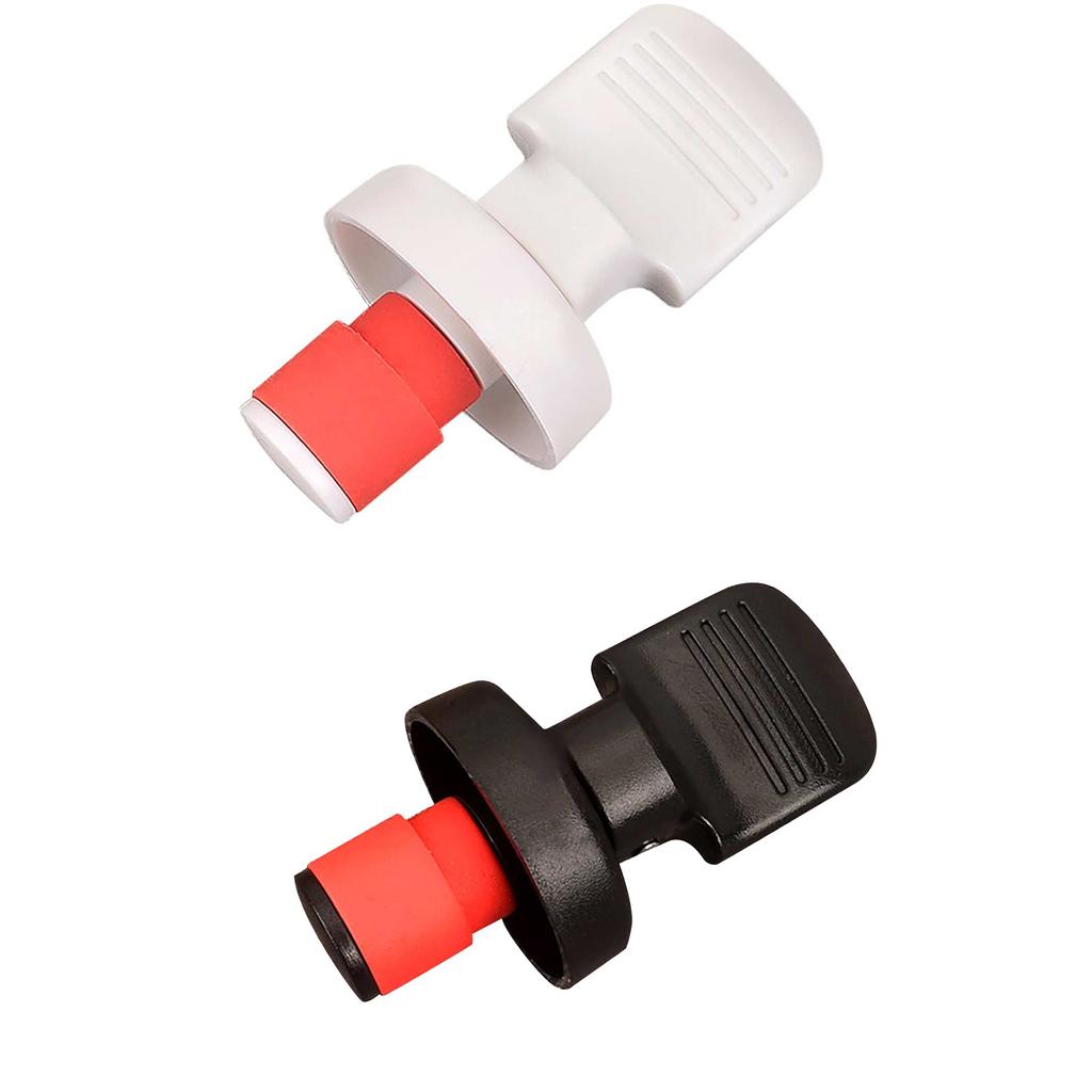 Manually Press Down The Bottle Stopper And Vacuum Wine Stopper