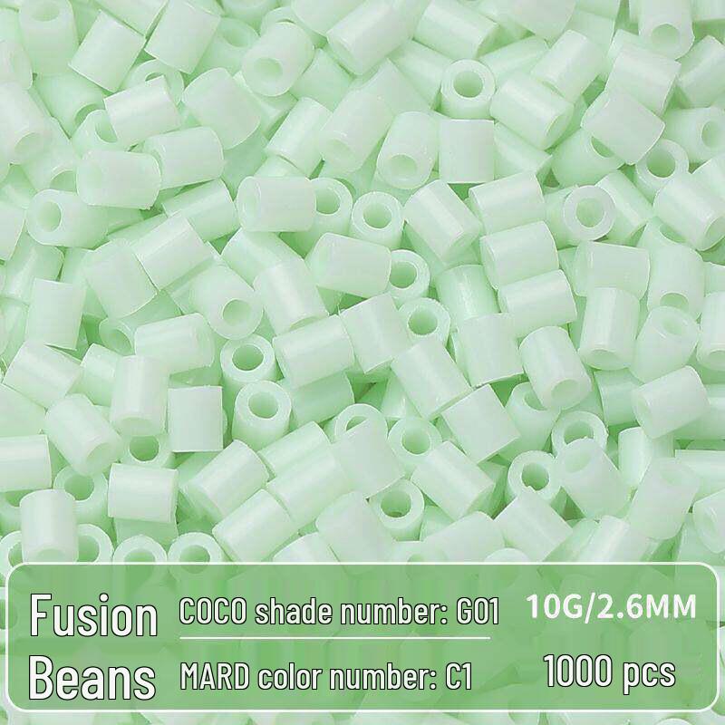Серия Цветов C, Набор для пополнения бусин, 2,6 мм, 1000 штук - 10 г бусин Fusion
