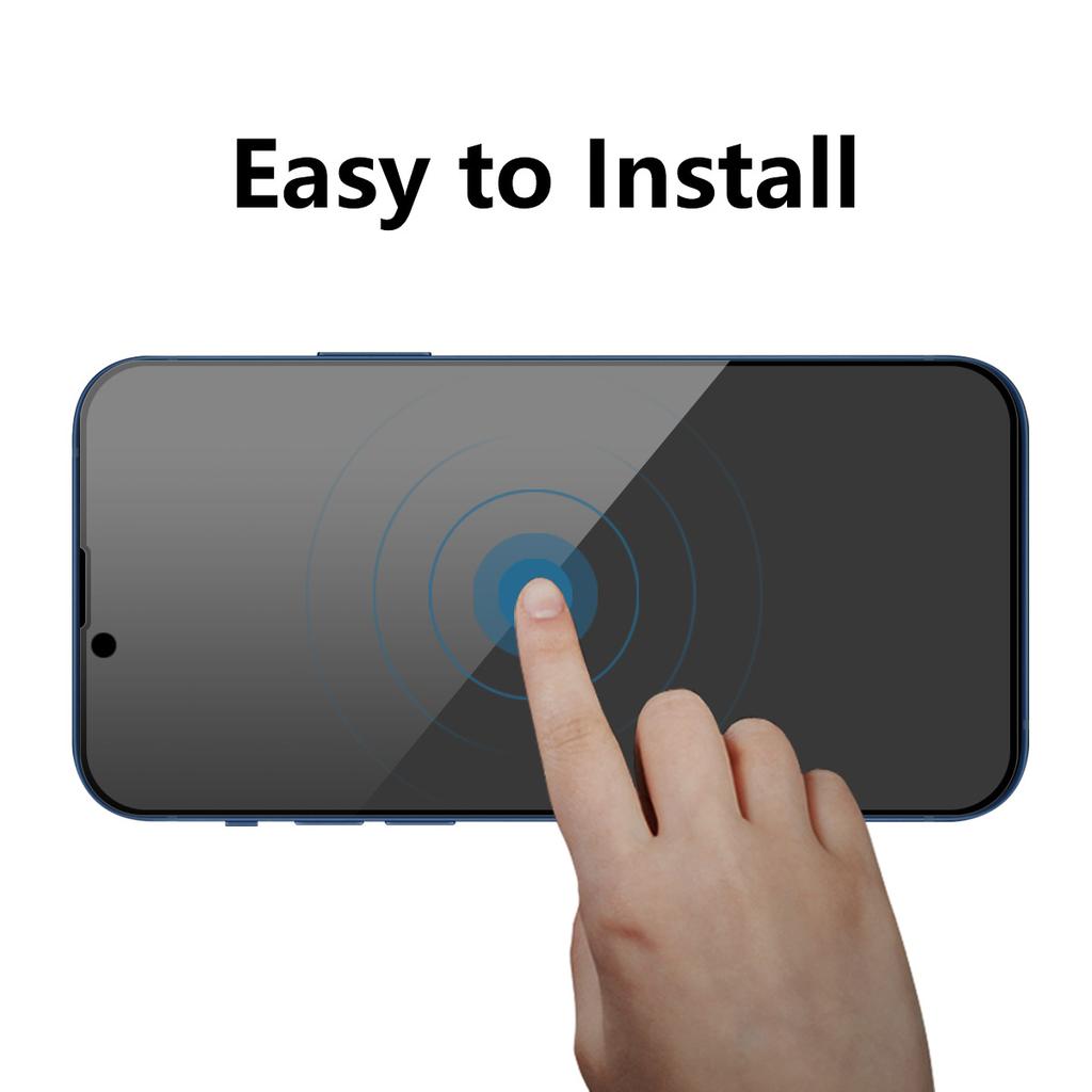 ENKAY HAT PRINCE 28° Защитная пленка из закаленного стекла с защитой от шпионажа и антибликовым покрытием, с полным покрытием экрана для iPhone 13/13 Pro/14/14