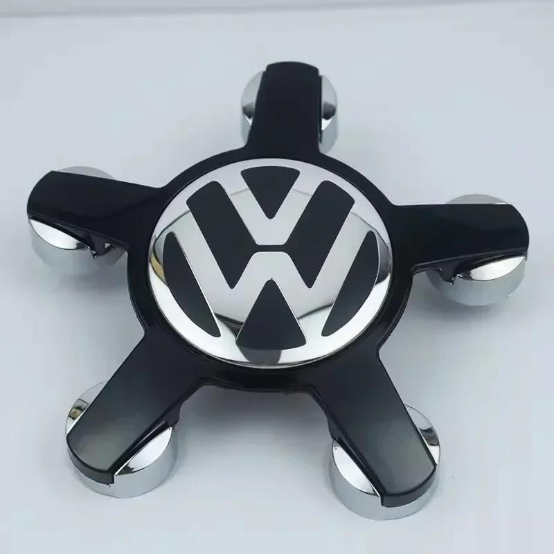 Car Sticker For VW VOLKSWAGEN New 4pcs 135mm Five Claws Car Wheel Center Cap Hub Covers Badge Logo 8R0601165 4F0601165N For Volk Wv5
