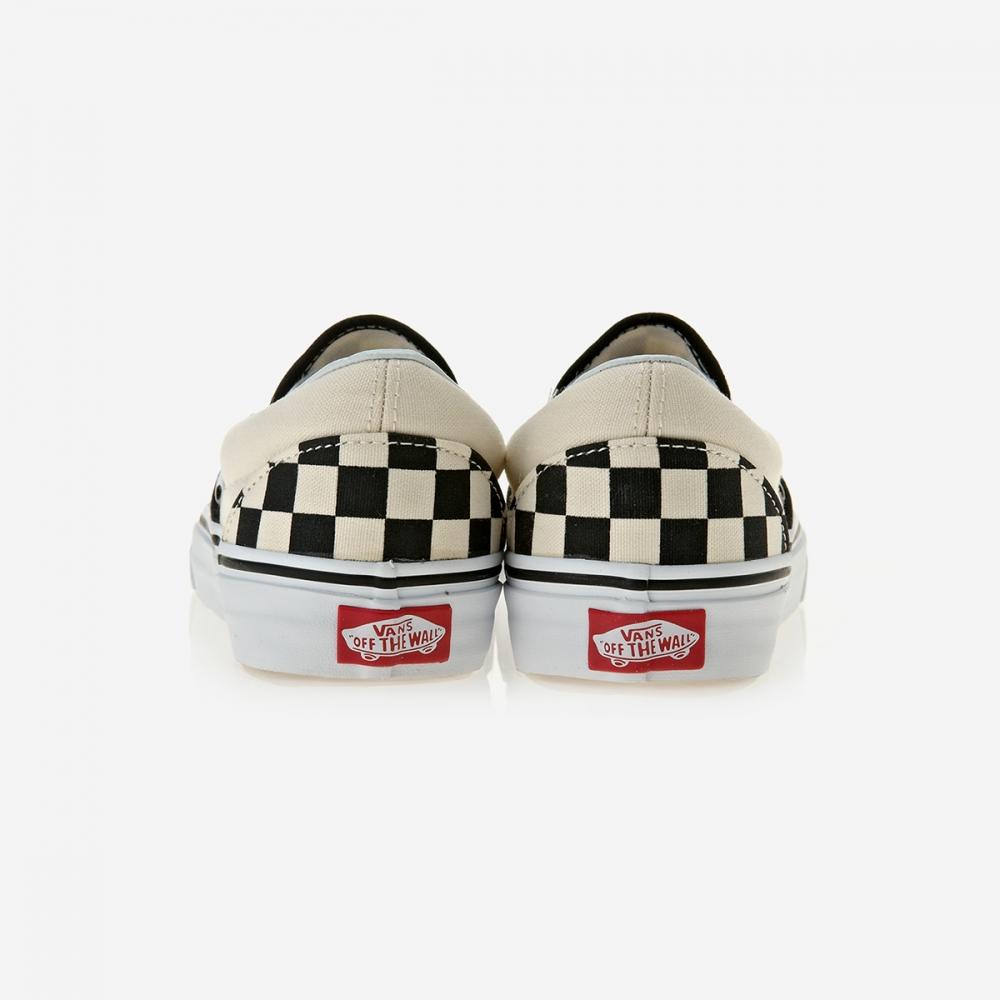 Vans Classic Slip On   Black And White Checker White Vn 0eyebww Black And White Checker White