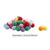 100 Сделанных вручную Разноцветных Сфер для Аксессуаров для Волос и Домашнего Декора