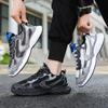 Новая спортивная обувь, дышащая легкая мужская обувь на платформе, модная уличная мужская обувь для бега на толстой подошве