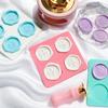 Формы для моделирования, восковая печать, штамп, силиконовая подкладка, коврик для самостоятельного изготовления, восковой коврик, инструмент для штампов, фиксированная круглая форма