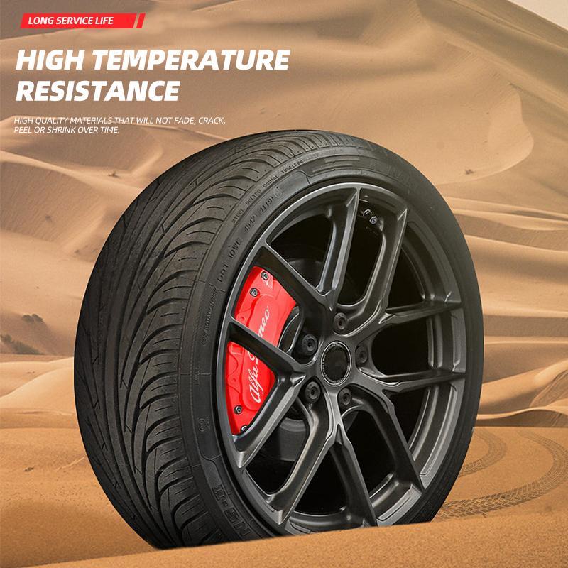 2026 Hot Sticker Car Brake Caliper Sticker Heat Resistant Decals Auto Accessories For Alfa Romeo Giulietta GT 159 147 156 Mito B