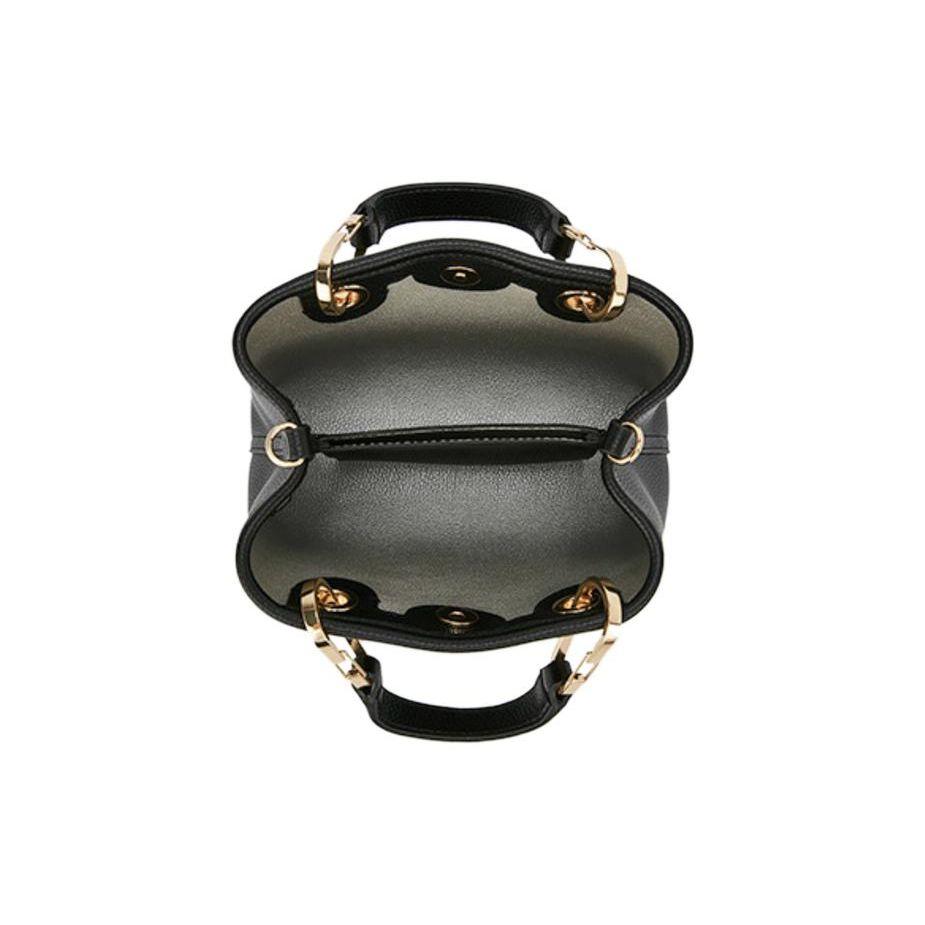 Emporio Armani С принтом логотипа Магнитная застежка Полиэстер Сумка через плечо Женские сумки Черный Y3D176-YFO5B-85218